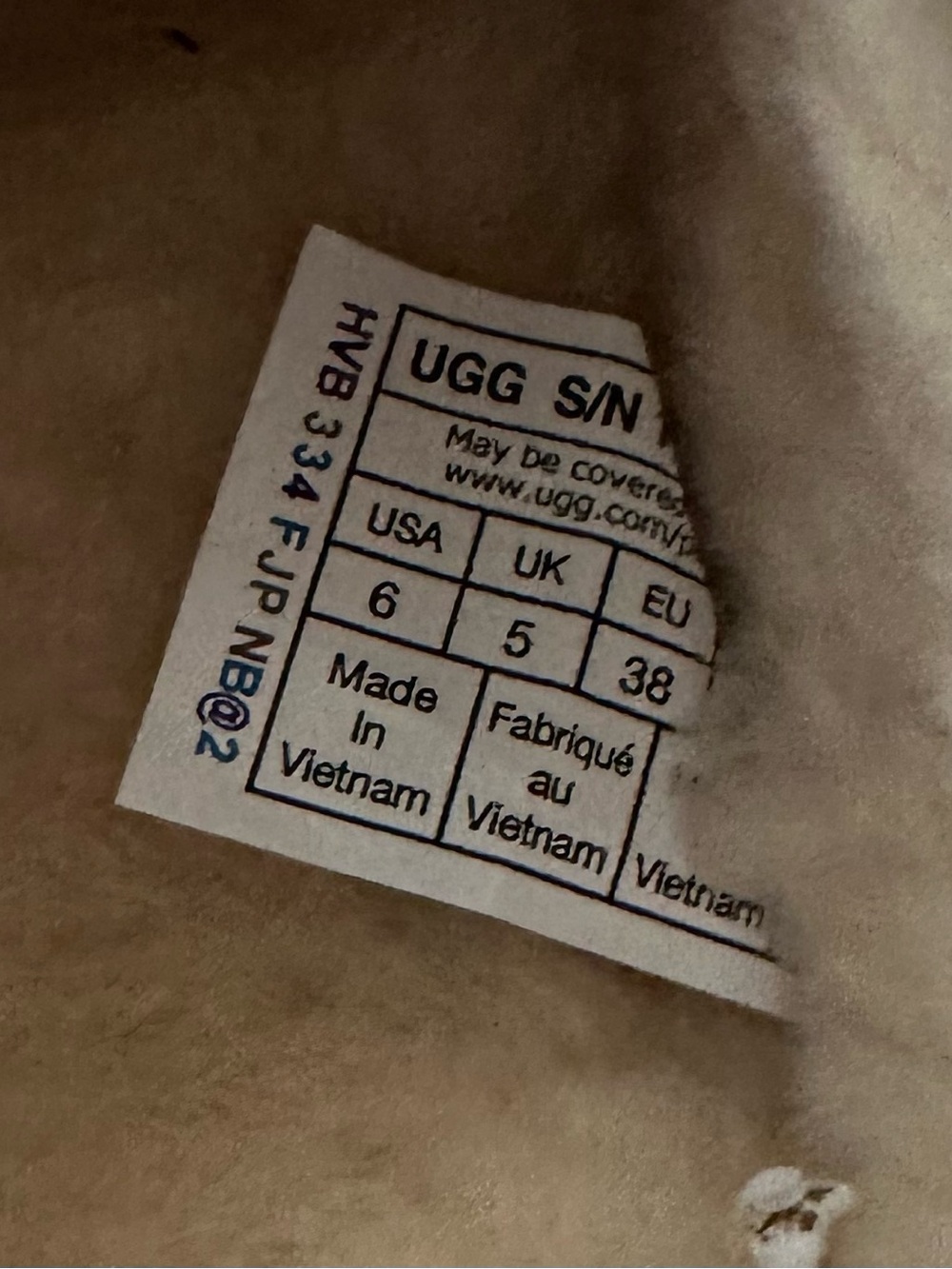 UGG Tasman Sunburst Slippers Ugg  Tazz  Sun Stitch Slippers Size NEW - Picture 3 of 6